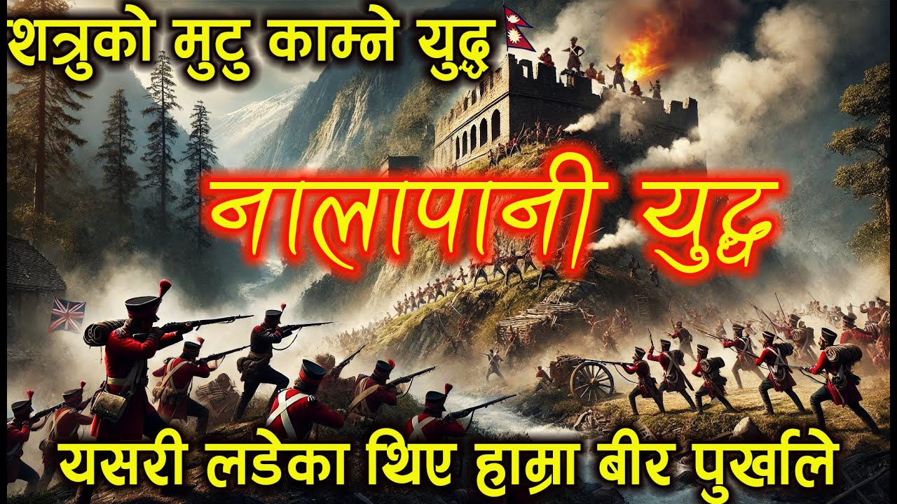 शत्रुको मुटु काम्ने - नालापानीकाे युद्ध । कसरी लडे पुर्खाले ? Battle of NALAPANI । Brief Story Nepal