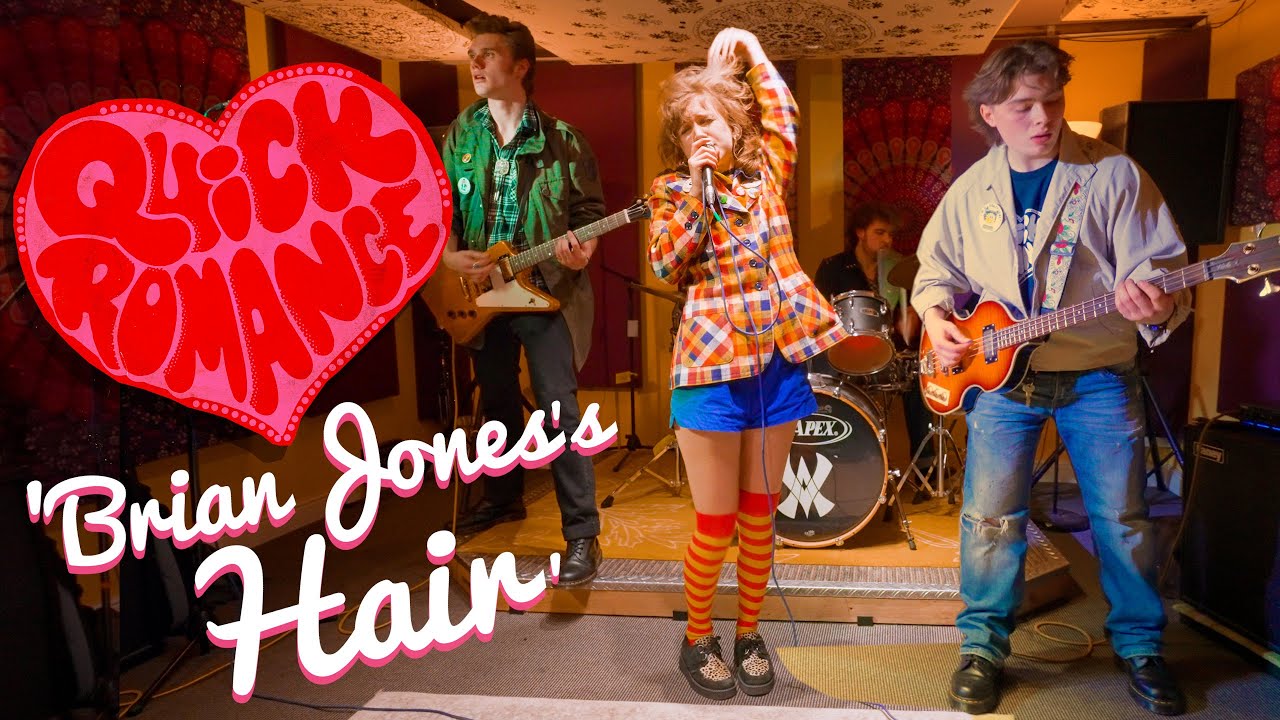 'Brian Jones's Hair' QUICK ROMANCE (Stage 2 Studios, Bath) BOPFLIX sessions