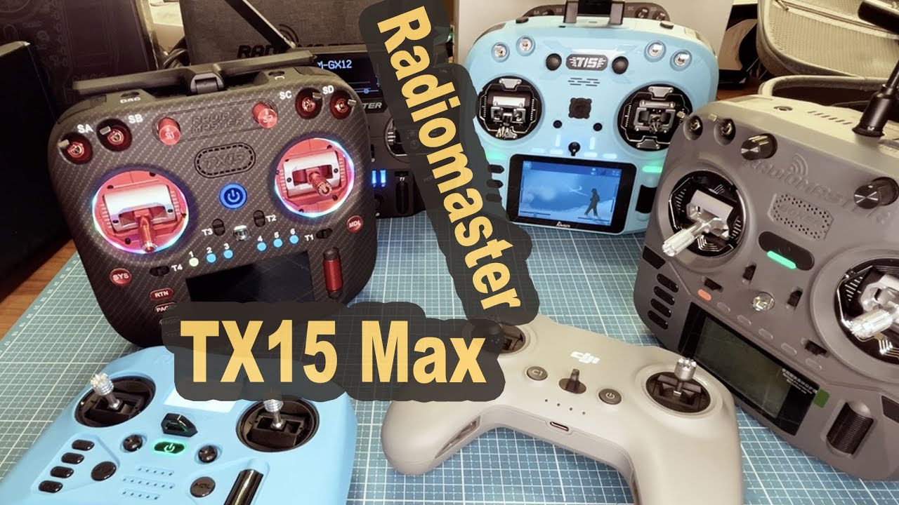 Radiomaster TX15 Max ELRS ist sie besser?