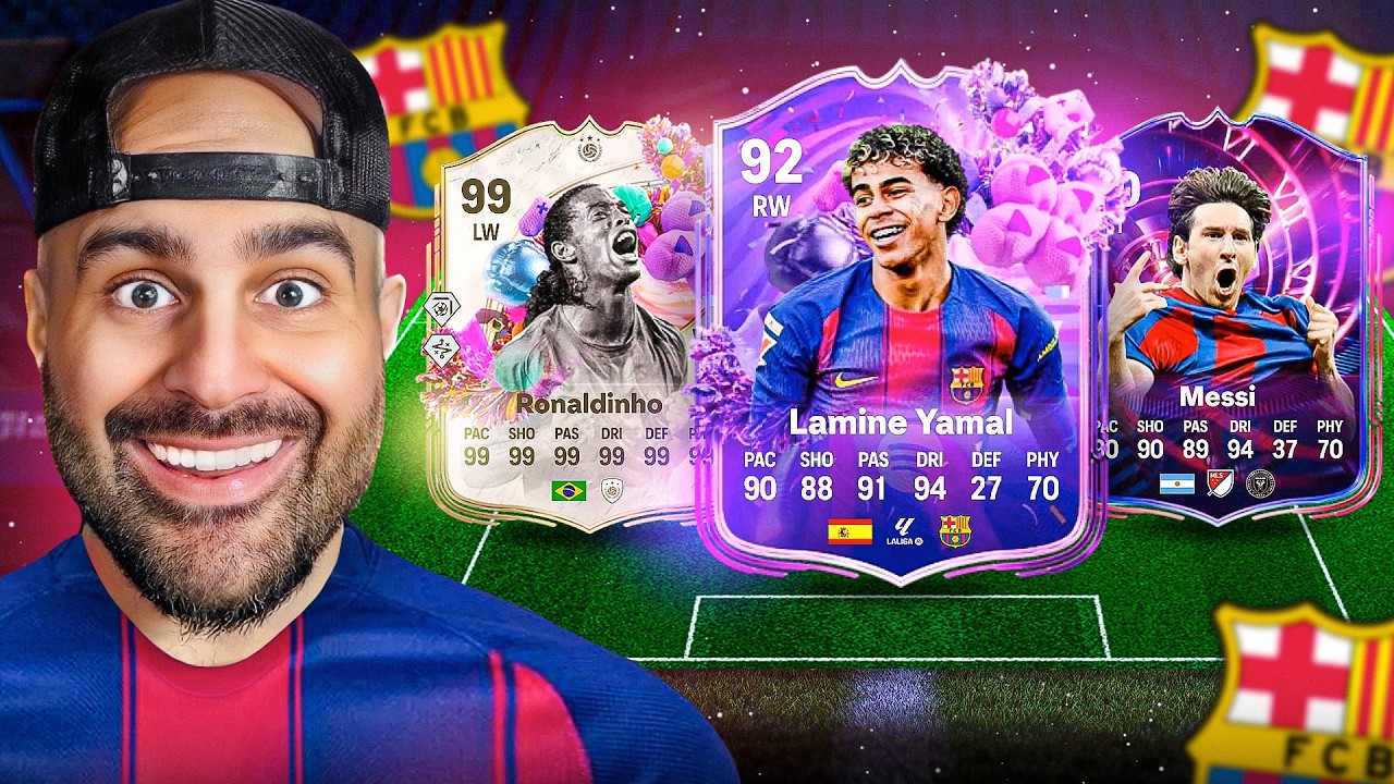 I Built Barcelona’s Past & Present DREAM TEAM! 🤯