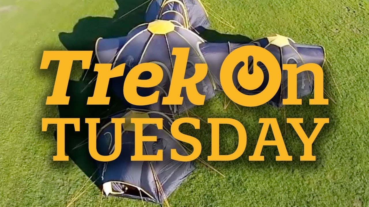 Would you go camping in one of these intense tents?