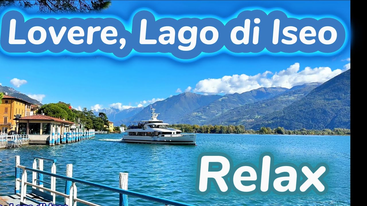 Lovere, Lago di Iseo - no tourists, beautiful, just relax