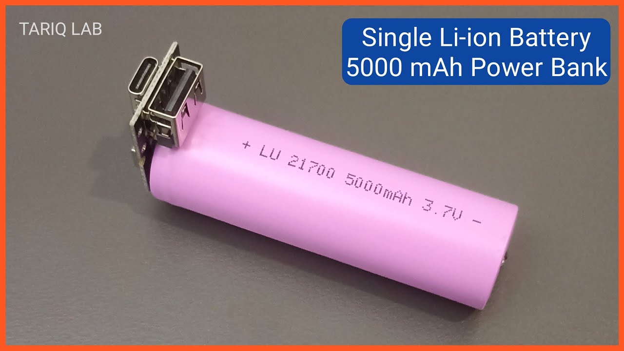 DIY 5000 mAh Power Bank