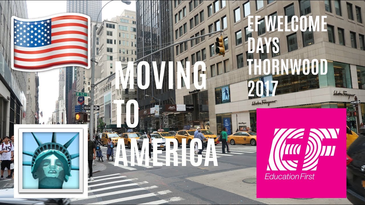 UTBYTESSTUDENT USA - RESAN DIT & EF WELCOME DAYS 17/18