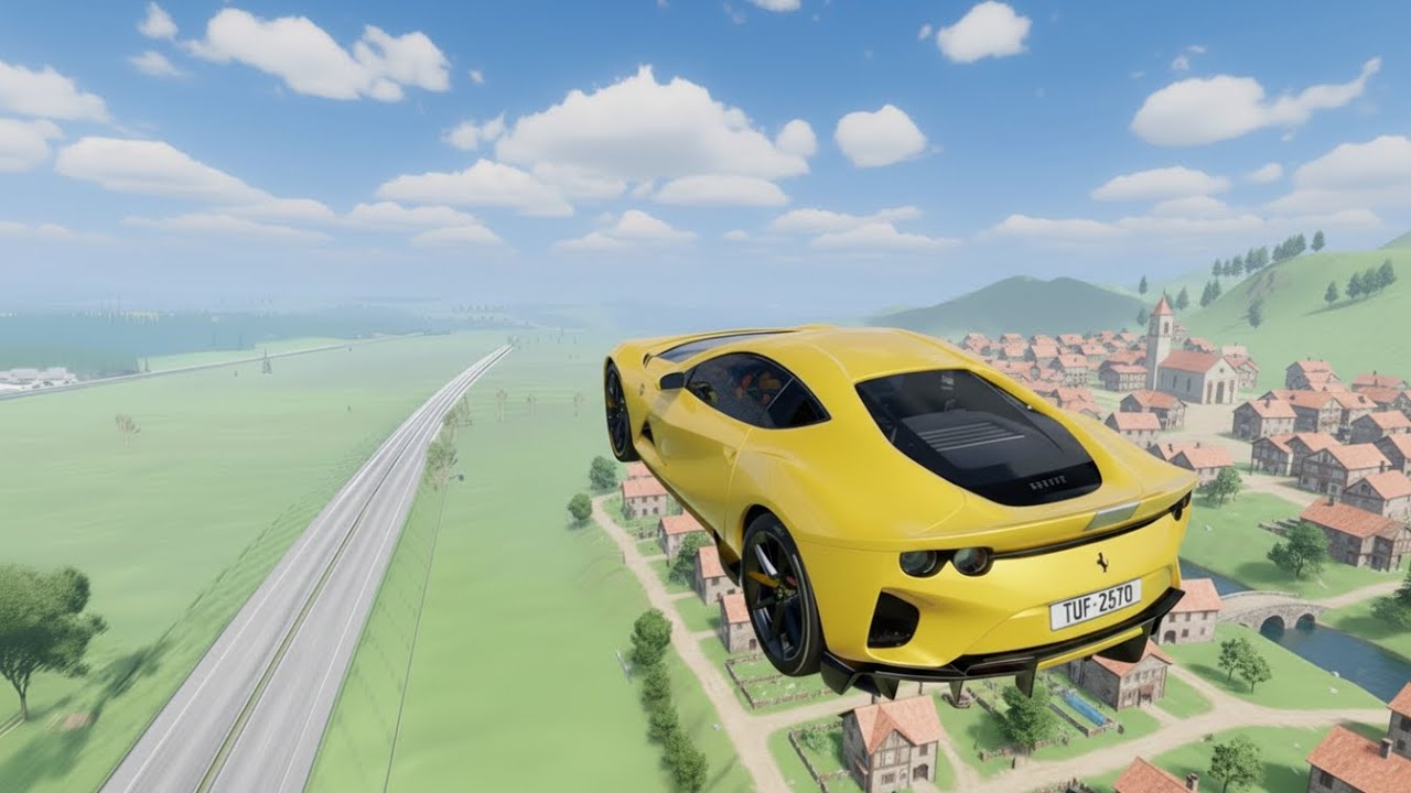 600 MPH in 1 Second – Which BeamNG Car Survives?! 🔥 | BeamNG Drive
