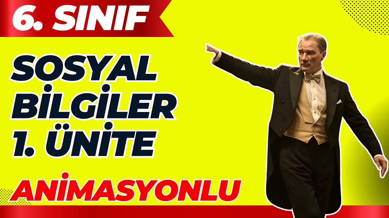 6. Sınıf Sosyal Bilgiler 1. Ünite Birlikte Yaşamak