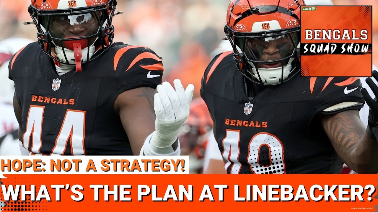 BENGALS SQUAD SHOW: What is the PLAN at LINEBACKER? What does JOE BURROW think of FREE AGENCY?