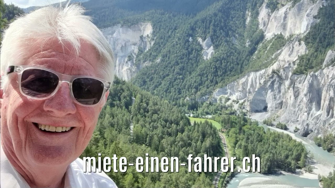 Rheinschlucht in der Schweiz - Rhine-Canyon Switzerland