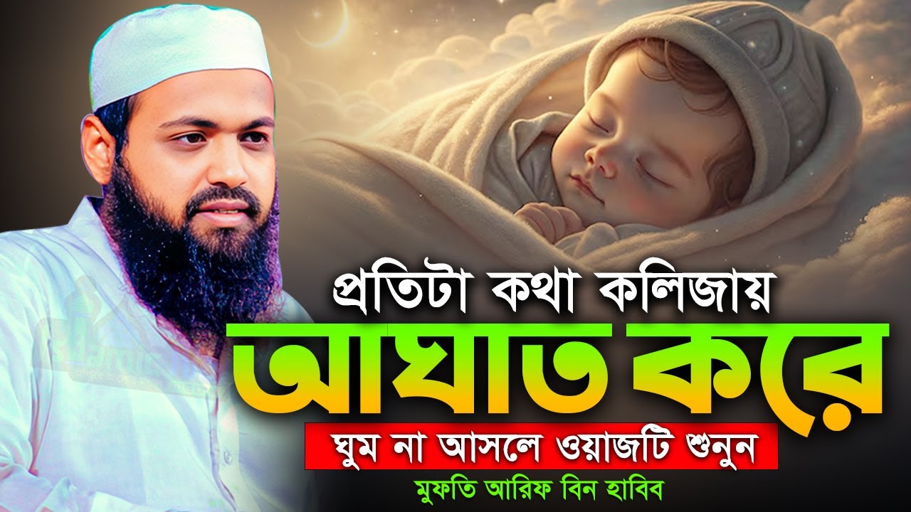 যাদুমাখা কন্ঠে বছরের সেরা ওয়াজ মুফতি আরিফ বিন হাবিব Mufti Arif Bin Habib New Waz Bangla Full Waz