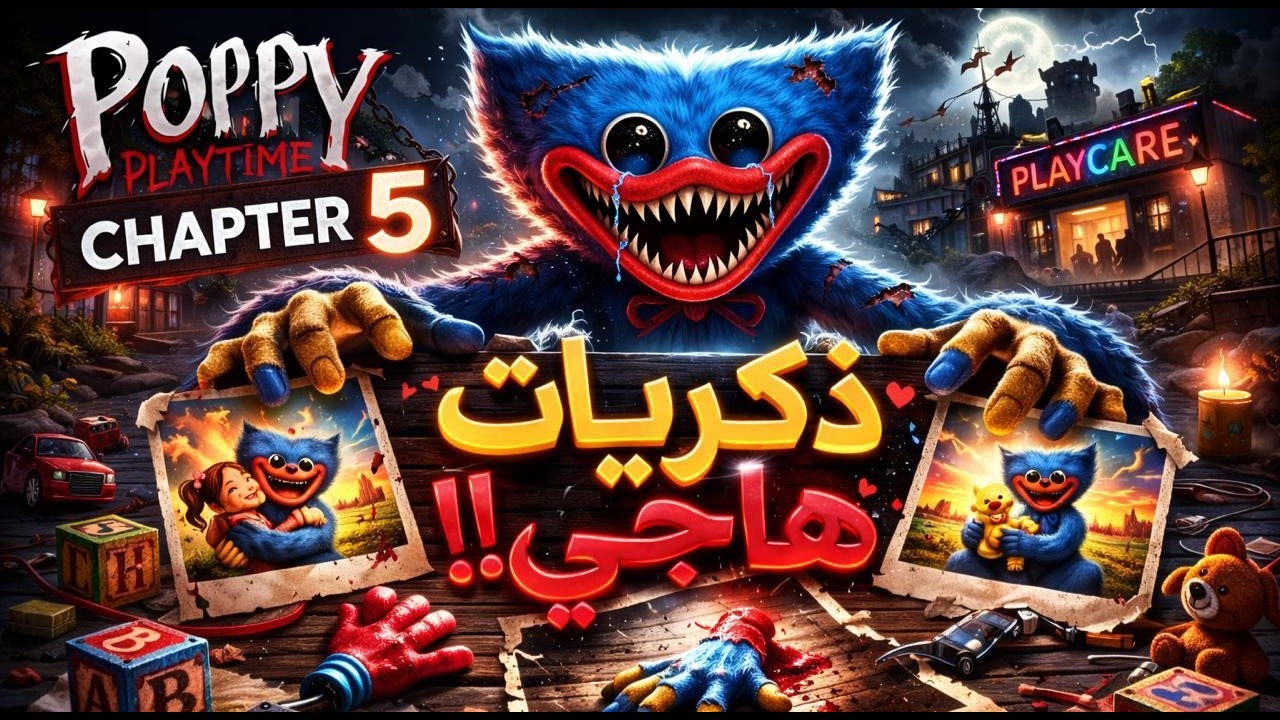 ذكريات هاجي!!| Poppy Playtime: Chapter 5