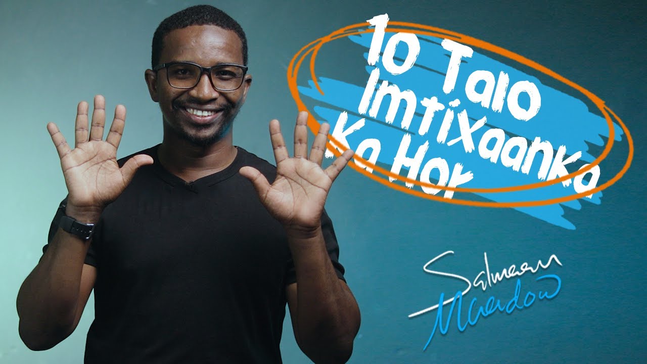 🖍✏📝10 Talo imtixaanka Ka hor📝✒