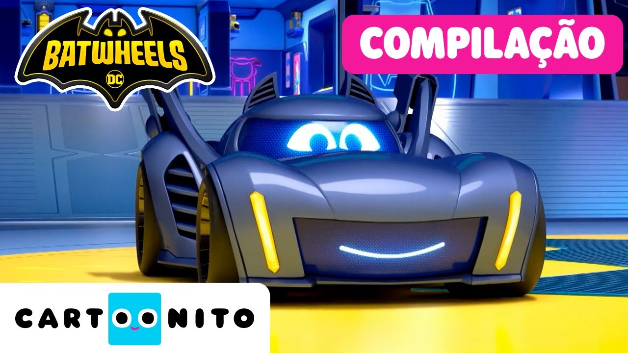 Compilação Musical 🎵 de Batwheels | O turno do Cavaleiro | Cartoonito | Vídeos Para Crianças