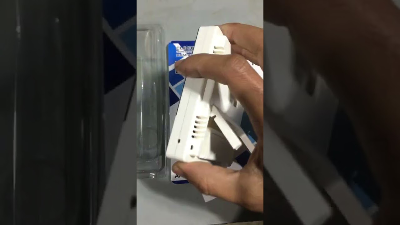 HTC-1 Setting set up for clock/Alarm Temperature & Humidity control || Manipur Rising Farm ||
