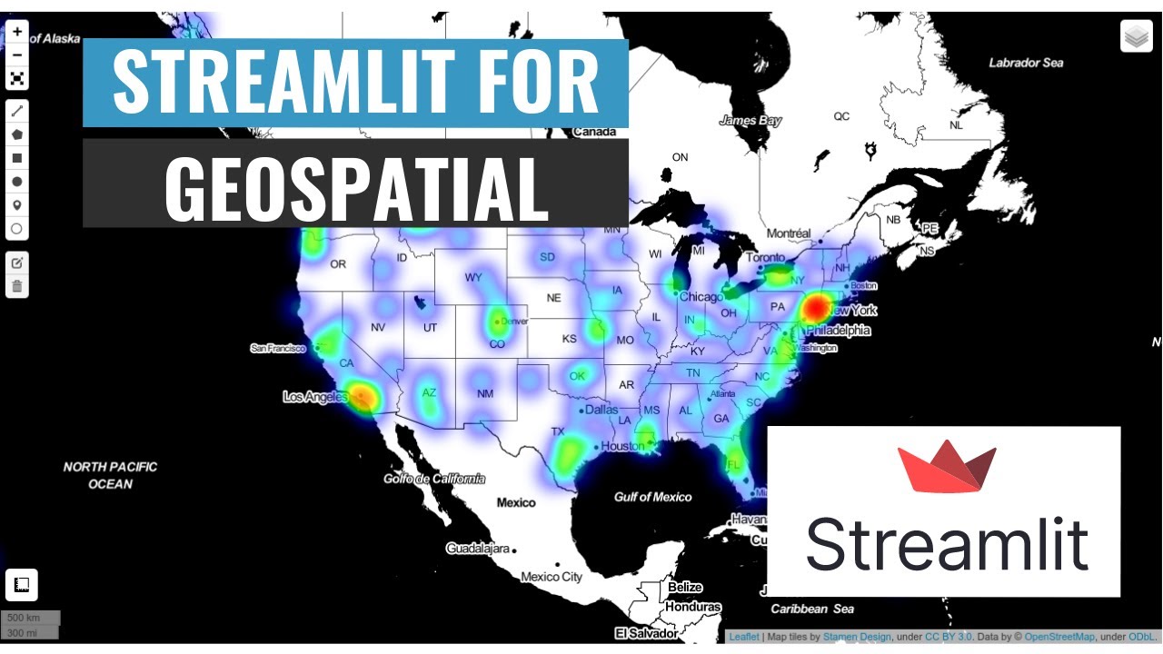 Streamlit Tutorial 2 - Developing a Streamlit Web App for Geospatial Applications