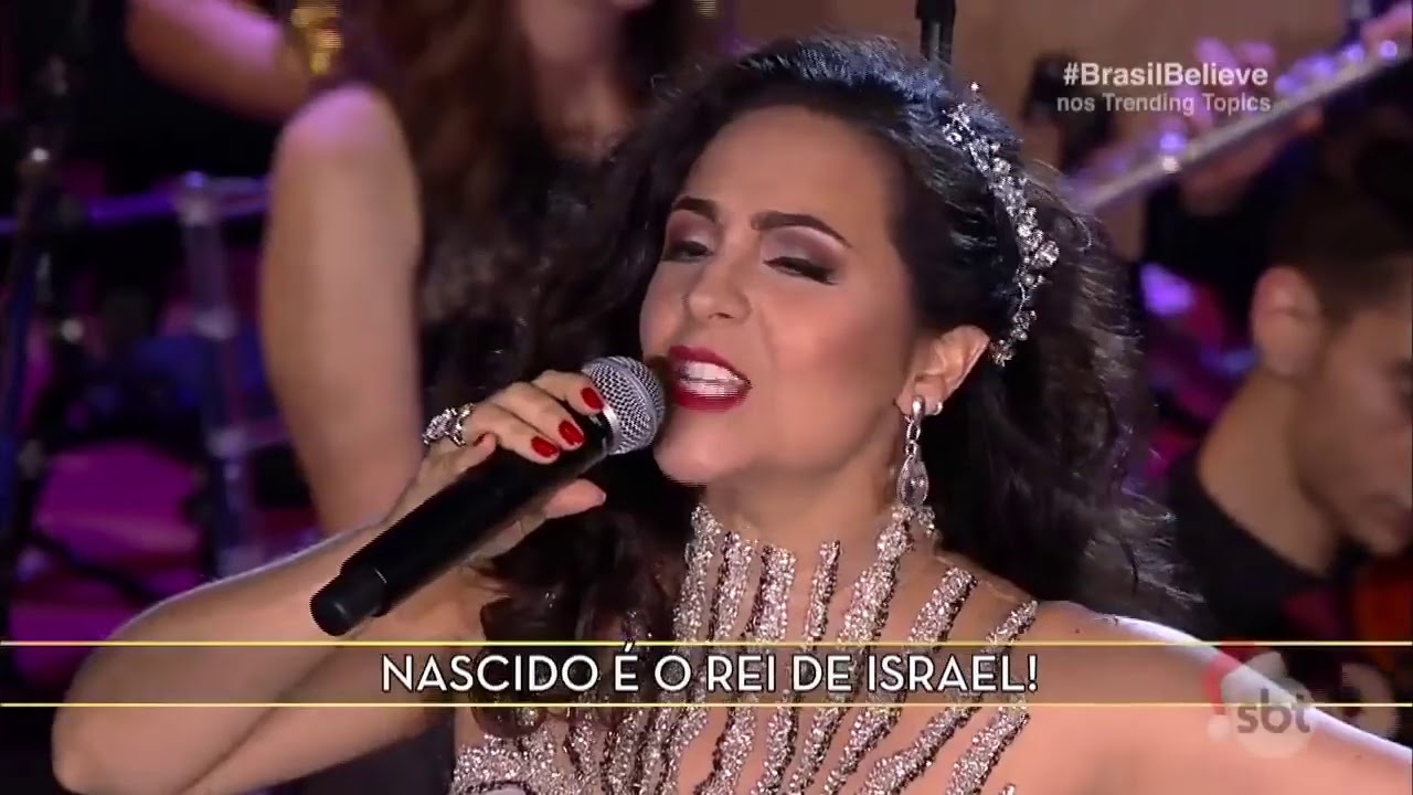 Noel (The First Noel) - Carmen Monarcha no Feliz Natal Brasil Believe - 19/12/2017