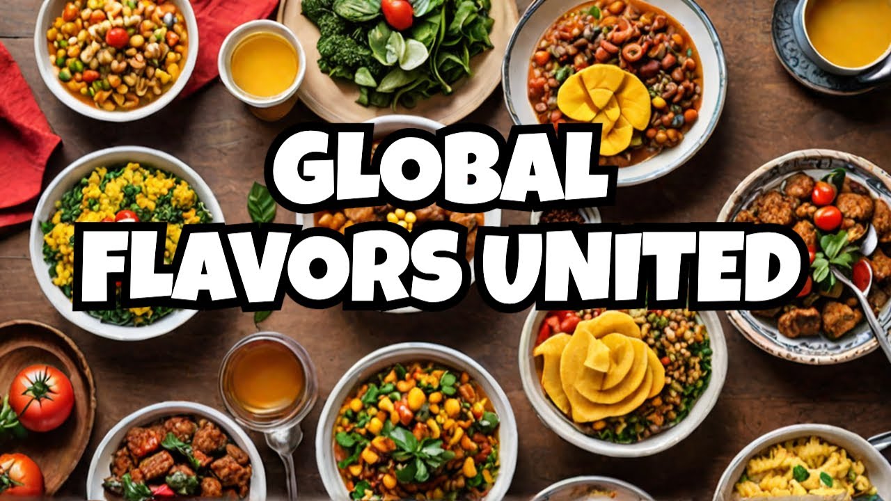 Unique Fusion: Ghana 🇬🇭 , Rwanda 🇷🇼  & USA 🇺🇸 Food Collaboration