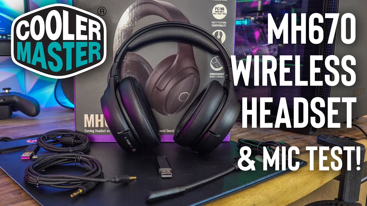 Cooler Master MH670 Wireless Headset - Unboxing & Review!