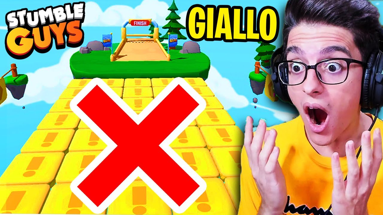 VINCIAMO SENZA TOCCARE IL GIALLO SU STUMBLE GUYS!!