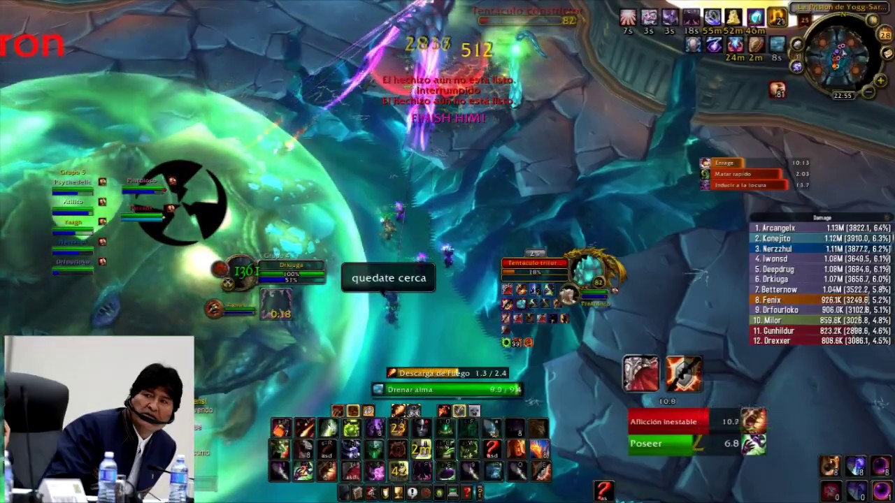 Yogg-Saron Solo en la oscuridad (25j.)   *Casi rompo un plato* 😱😱
