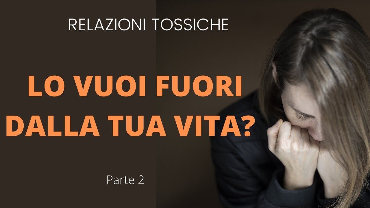 LO VUOI FUORI DALLA TUA VITA? #ricominciodame