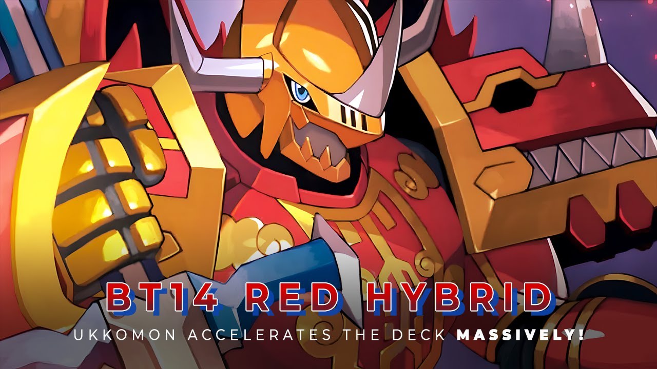 BT14 RED HYBRID profile - UKKOMON RUSH is THE WAVE!