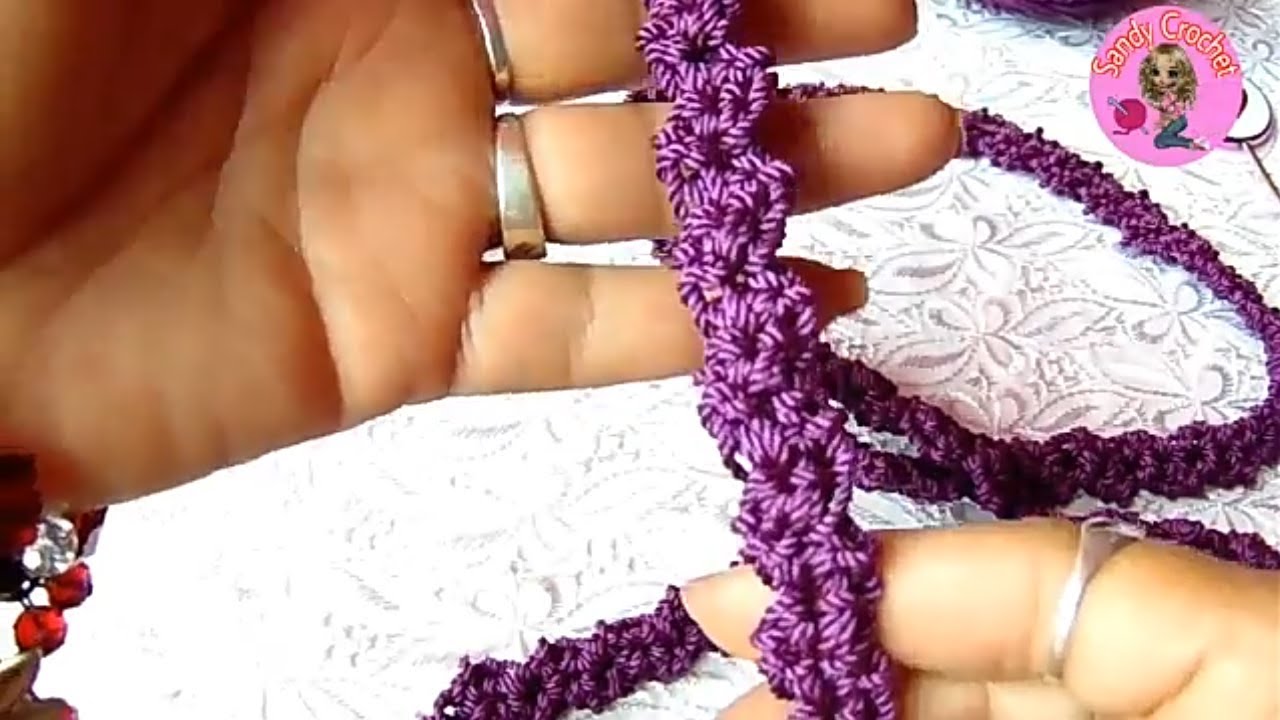Cómo hacer una Asa a Crochet muy muy fácil,bonita y rápida!