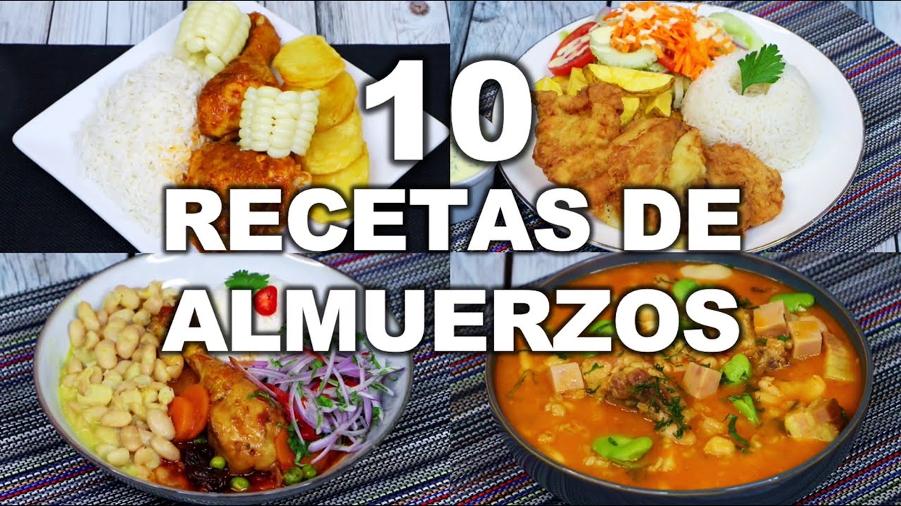 10 ЛЕГКИХ И ВКУСНЫХ ОБЕДОВ | Перуанские рецепты | Вкусный