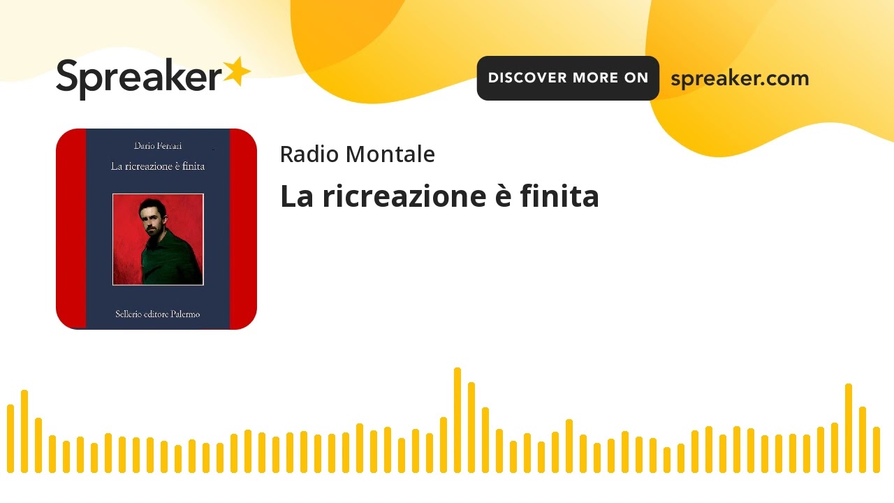 La ricreazione è finita