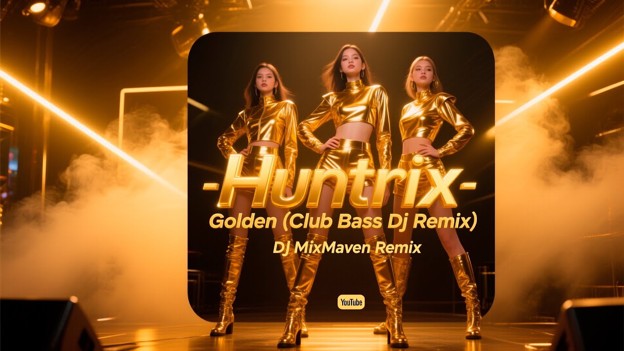 Huntrix &ndash; Golden (DJ MixMaven Club Bass Remix) 🔥 | EDM Banger 2025