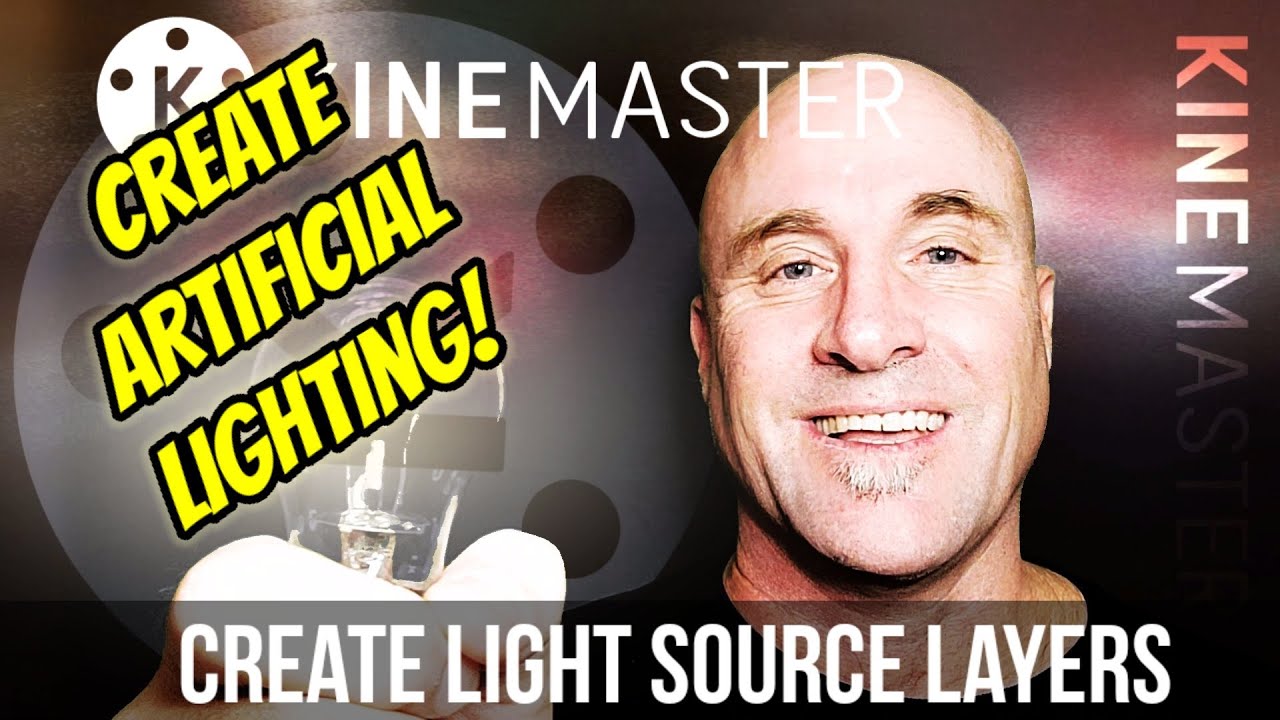 Kinemaster Tutorial - Use Blending Modes and Color Adjustment to Create Artificial Light
