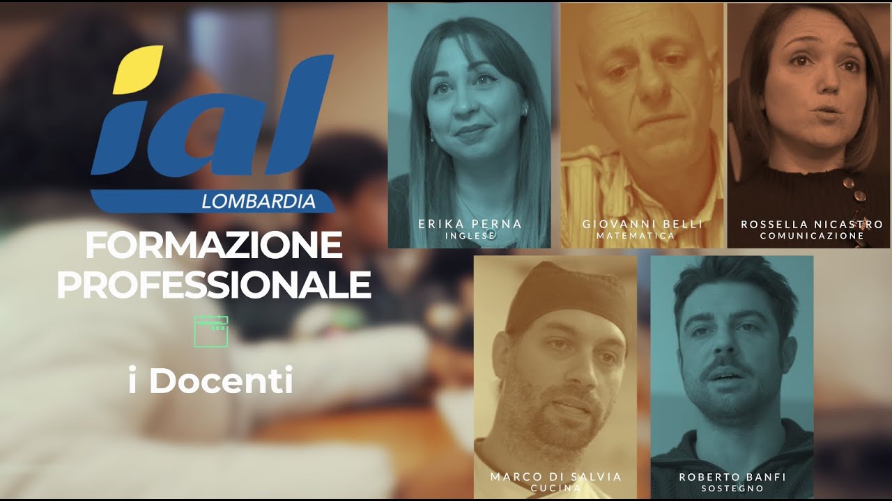4 - Docenti Corsi IAL