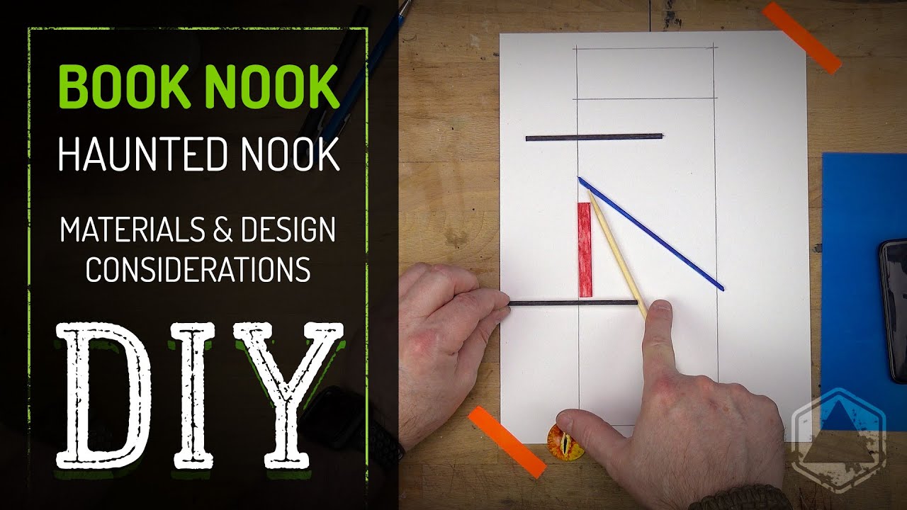 Book Nooks - Haunted Book Nook Geometry, What's in the Box 