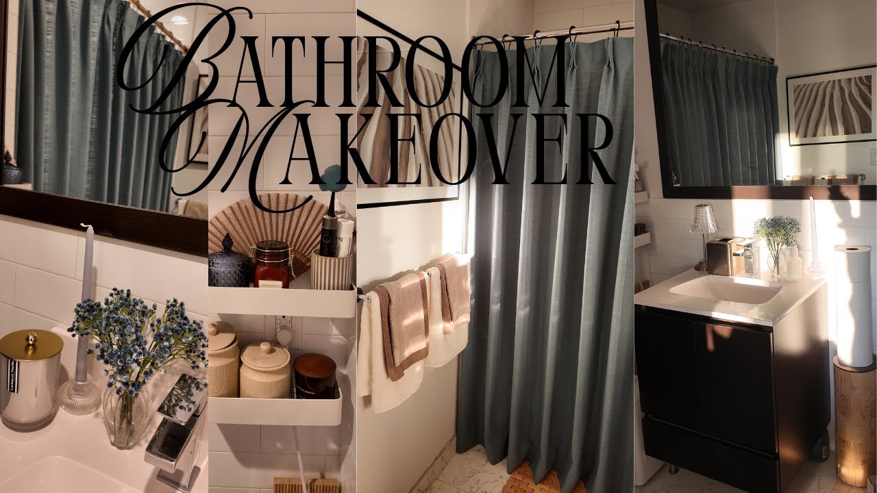 Bathroom Makeover | Transforming my bathroom into the perfect Oasis