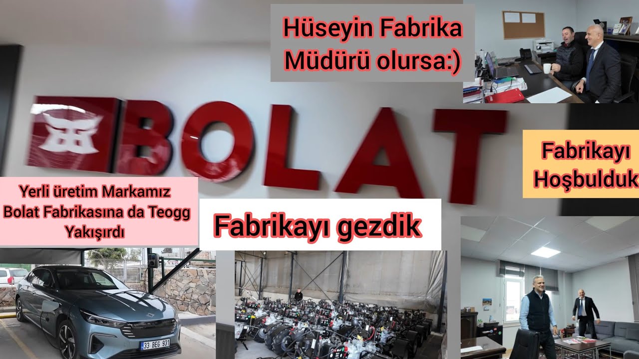 Türkiye'nin Yerli Üretim Bolat Fabrikasını Arge Toplantısı Sonrası gezdik