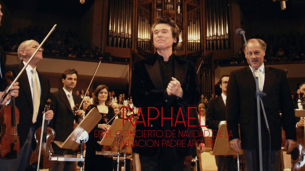 RAPHAEL en el concierto de navidad de la fundacion Padre Arrupe [España, 20.12.2004]