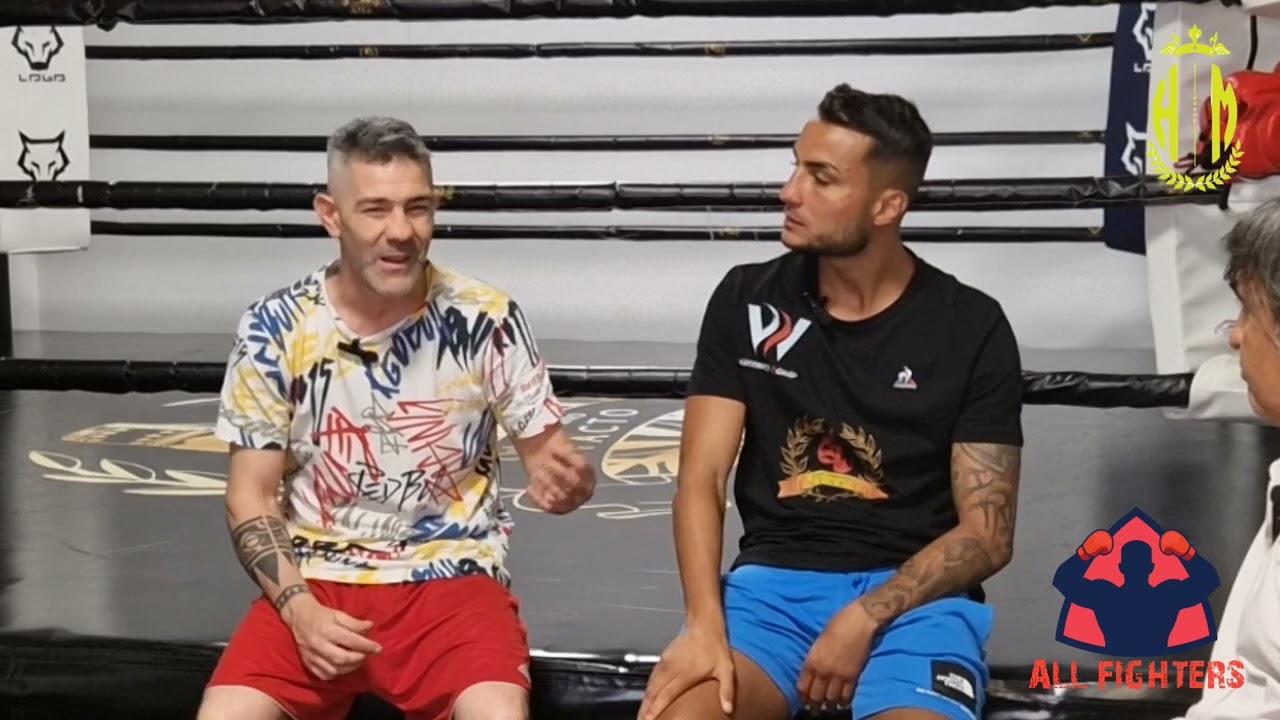 Especial Campeonato España Peso Ligero. Charla con la esquina Roja - Brian Paláez e Iván Ruiz Morote