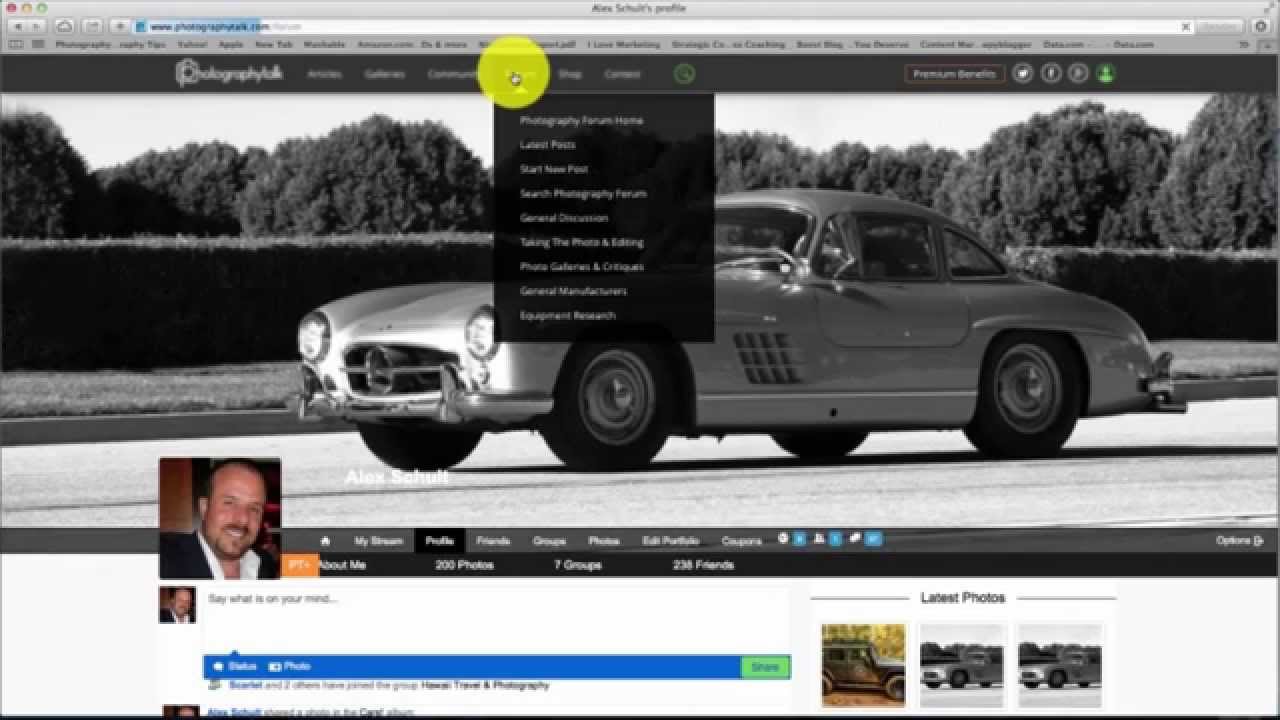 PhotographyTalk Getting Started