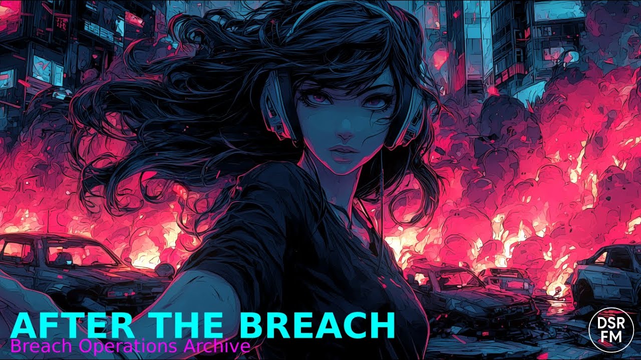 2107.Δ — AFTER THE BREACH — Cyberpunk Darkwave / Synthwave Album | Deep Space Relay FM