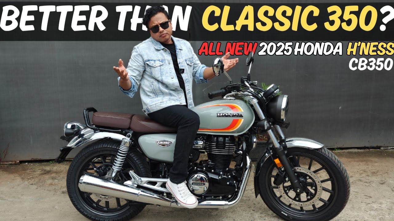 Honda H'ness CB 350 Is Good Option then RE Classic ? | Honda hness cb350 new model 2025 Review