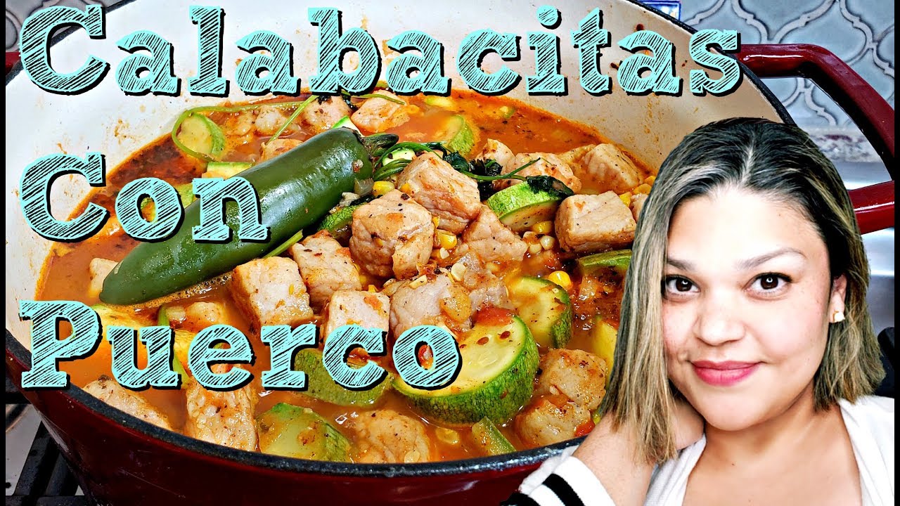 Рецепт свинины с кабачками в мексиканском стиле | Calabacitas Con Puerco | Simply Mama Cooks