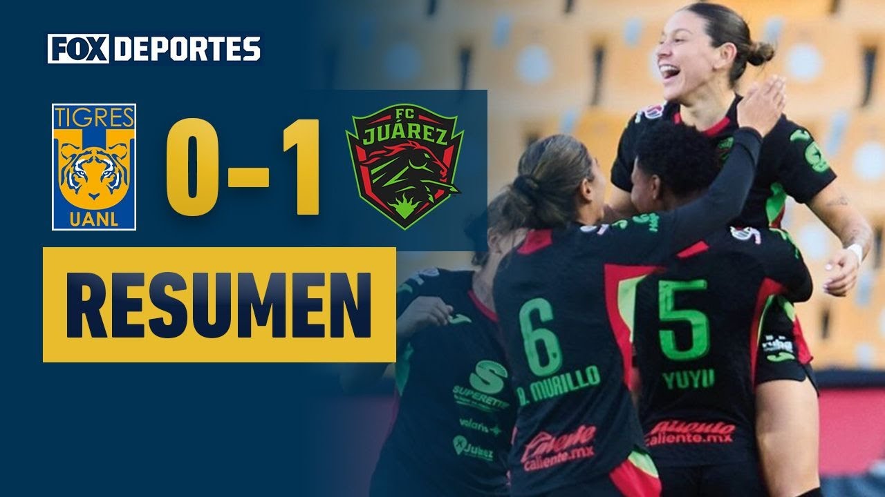 💪 'BRAVALÁCTICAS' SORPRENDEN | Tigres 0-1 FC Juárez | HIGHLIGHTS | Clausura 2026 | Liga MX Femenil