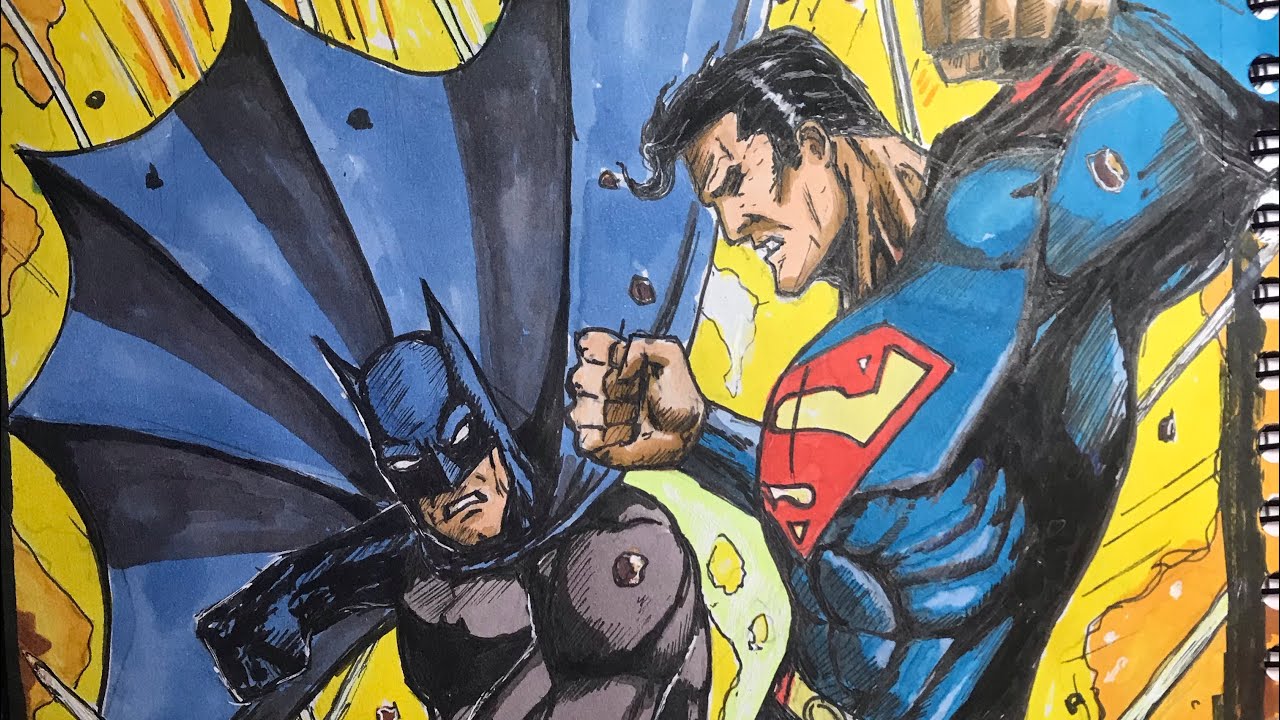 GCI  is live! BATMAN V SUPERMAN / PART 7 / DRAW EVERYDAY / EP156
