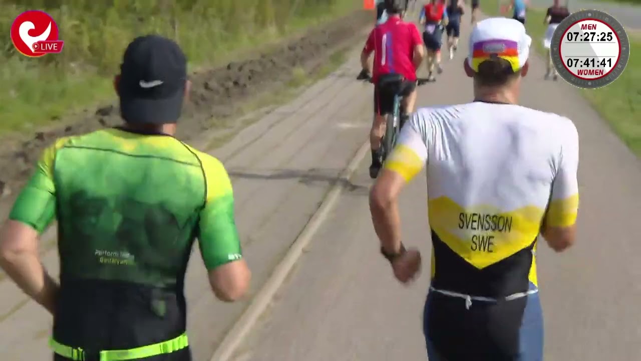 LIVE 2024 Europe Triathlon Long Distance Championships at Challenge Almere-Amsterdam Finishline