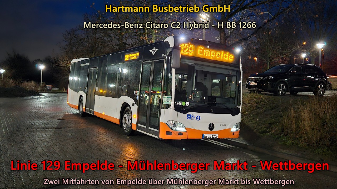 Sound Bus Mercedes Benz Citaro C2 Hybrid von Hartmann Busbetrieb GmbH   H BB 1266