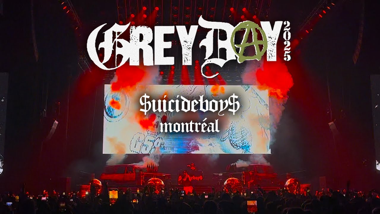 $uicideboy$ - GREYDAY 2025 TOUR Live at CENTRE BELL - MONTRÉAL QC