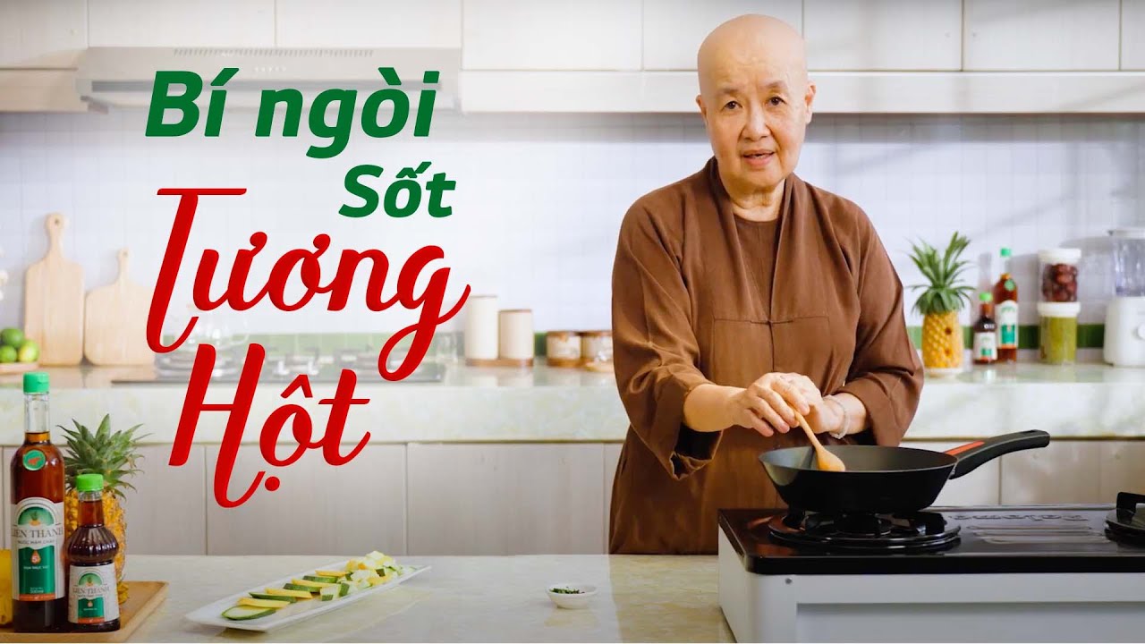 Nấu chay ngon cùng cô Tuệ Vân - BÍ NGÒI SỐT TƯƠNG HỘT