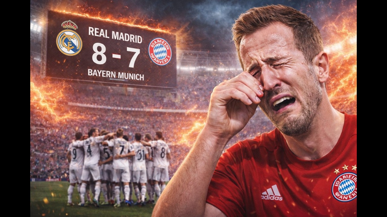 Losing the game to 8 goals. Real Madrid Vs Bayern Munich - PS5 - Malayalam