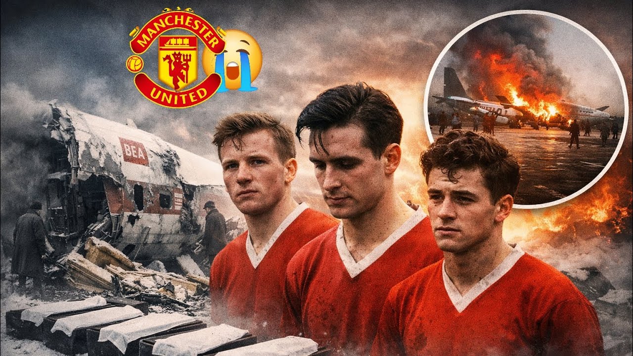 😱😱 6 FÉVRIER 1958 : LE JOUR OÙ MANCHESTER UNITED S’EST BRISÉE 