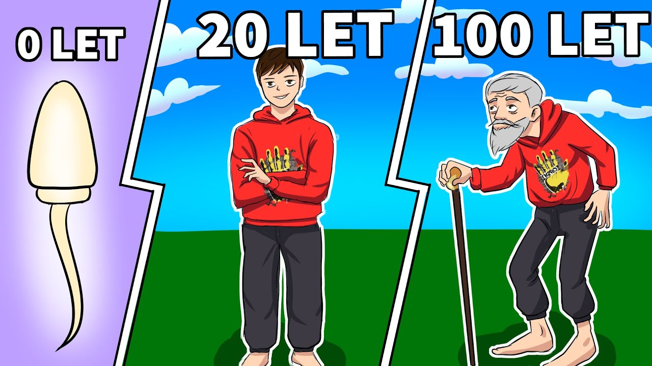 Od 0 do 100 LET v SIMULÁTORU ŽIVOTA 2021 !!🥳 | (100 YEARS - Life Simulator)