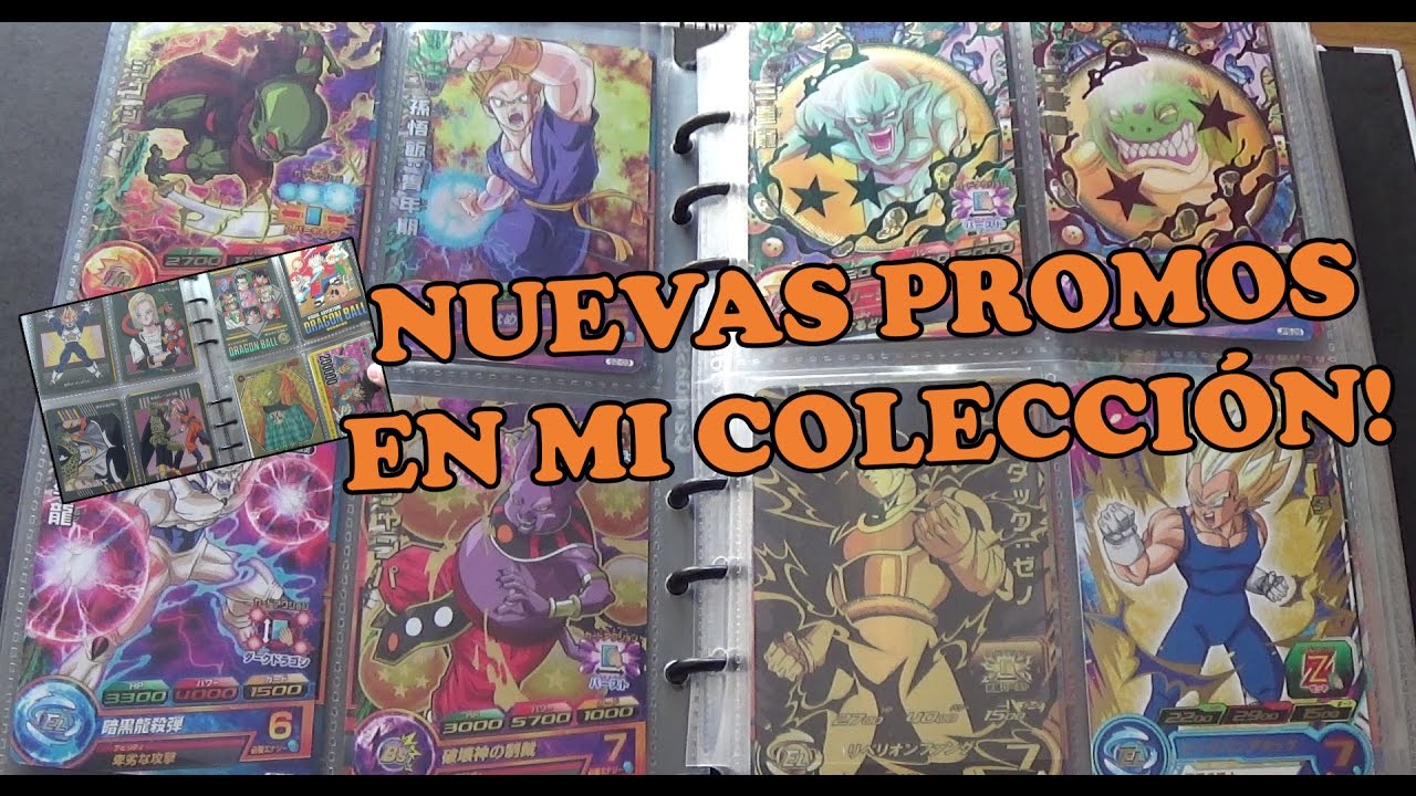 Super Dragon Ball Heroes - Nuevas Cartas Promocionales en mi Colección! y sorpresa al final!